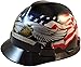 MSA V-Gard Cap Style Patriotic Hard Hat American Pride Eagle cap style hard hats - One Touch Suspension
