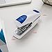 Bonsaii G8748 Low Force Stapler, Reduced 50% Effort, Compact, 20 Sheets Capacity, School, Work or Business, Dark Blue/White
