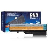 BND Laptop Battery Compatible with Lenovo IdeaPad G460 G560 Z560 Z565 Z656, fits P/N L09S6Y02 L10P6Y22-12 Months Warranty[6-Cell 4400mAh/49Wh]