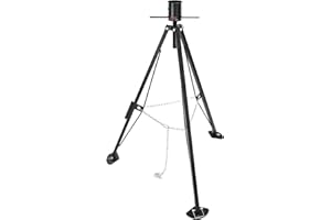 VEVOR 5th Wheel Tripod Stabilizer, 5000 LBS Load Capacity Tripod Fifth Wheel Stabilizer, 35"-57" Adjustable Height RV Goosene