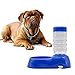 Pet Water Dispenser,Automatic Pet Cafe Replendish Gravity Waterer Fountain Portable Dog Cat Traveling Camping Hiking Outdoor Indoor Water Station Drink Bottle Plastic Bowl Dispenser Drinking Feeder