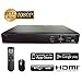 101AV 8CH Security System Hybrid HD H.265/H.264 5in1 DVR/NVR, HD-TVI/CVI/AHD/IP, 1TB HDD, 1080P HDMI/VGA Video Out, Phone APPs for Home & Office, Work w/ 5MP Lite Analog & 4MP IP Camera (no PoE)