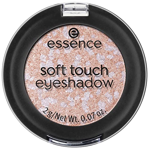 essence Soft Touch Eyeshadow, No. 07 Bubbly Champagne, Nude Instant Result, Long-Lasting, with Vitamins, Intense Colour, Vegan, Nano Particles Free (2g)