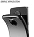 Moto Z3 Play Case, Moto Z3 Case, Poetic Karbon Shield [Shock Absorbing] Slim Fit TPU Case with [Carbon Fiber Texture] for Motorola Moto Z3 Play/Moto Z3 Black