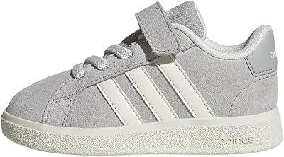 Mixte bébé Grand Court 00S Infants Shoes, Grey Two/Off White/Cloud White, 22 EU