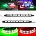 Boaton Green and Red LED Light Boat Bow Pontoon Kayak Yacht Navigation LED Lighting Red Green Light for Marine Boat Vessel IP67 Waterproof
