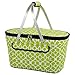 Picnic at Ascot Patented Insulated Folding Picnic Basket Cooler- Designed & Quality Approved in the USA