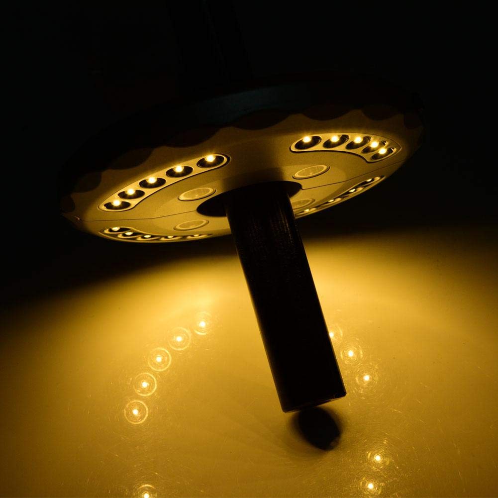 Riuty Luz de sombrilla para Patio respetuosa con el Medio Ambiente 24