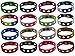 7 Inch 16 Colors Kid Bracelets for Shoe Decoration and Shoe Charms Adjustable Movement Cute Wristband