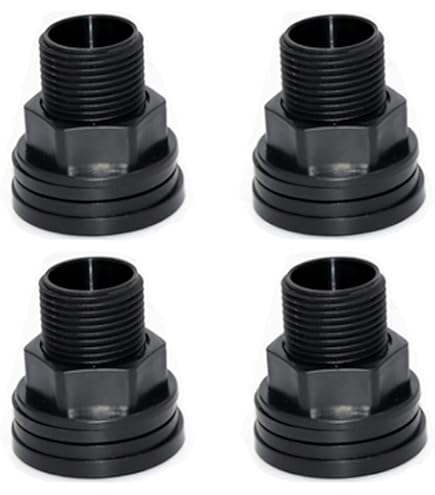 1 Bulkhead Fitting Pvc Lifegard Aquatics 1-Inch Bulkhead Fitting