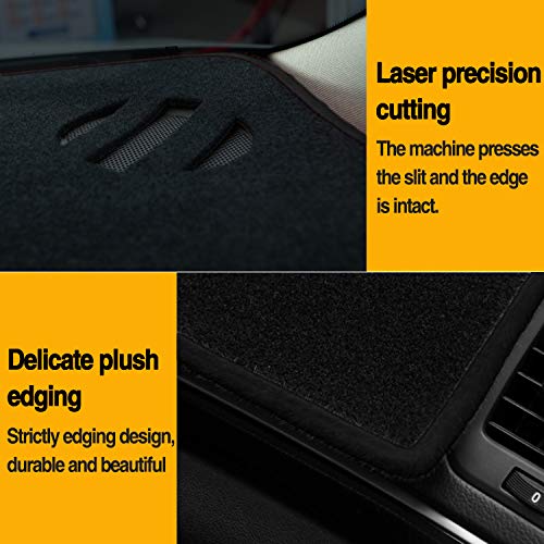 Autoxrun Dashboard Mat Sun Cover Pad Dash Mat Fits 2014-2018 Toyota Rav4 - Thumbnail 2