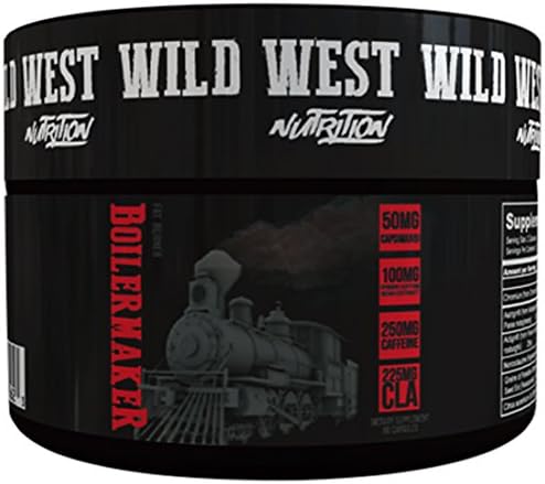 Wild West Nutrition The Boilermaker Fat Burner, 60 Count