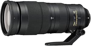 Nikon AF-S FX NIKKOR 200-500mm f/5.6E ED Vibration Reduction Zoom Lens with Auto Focus for Nikon DSLR Cameras (Renewed)