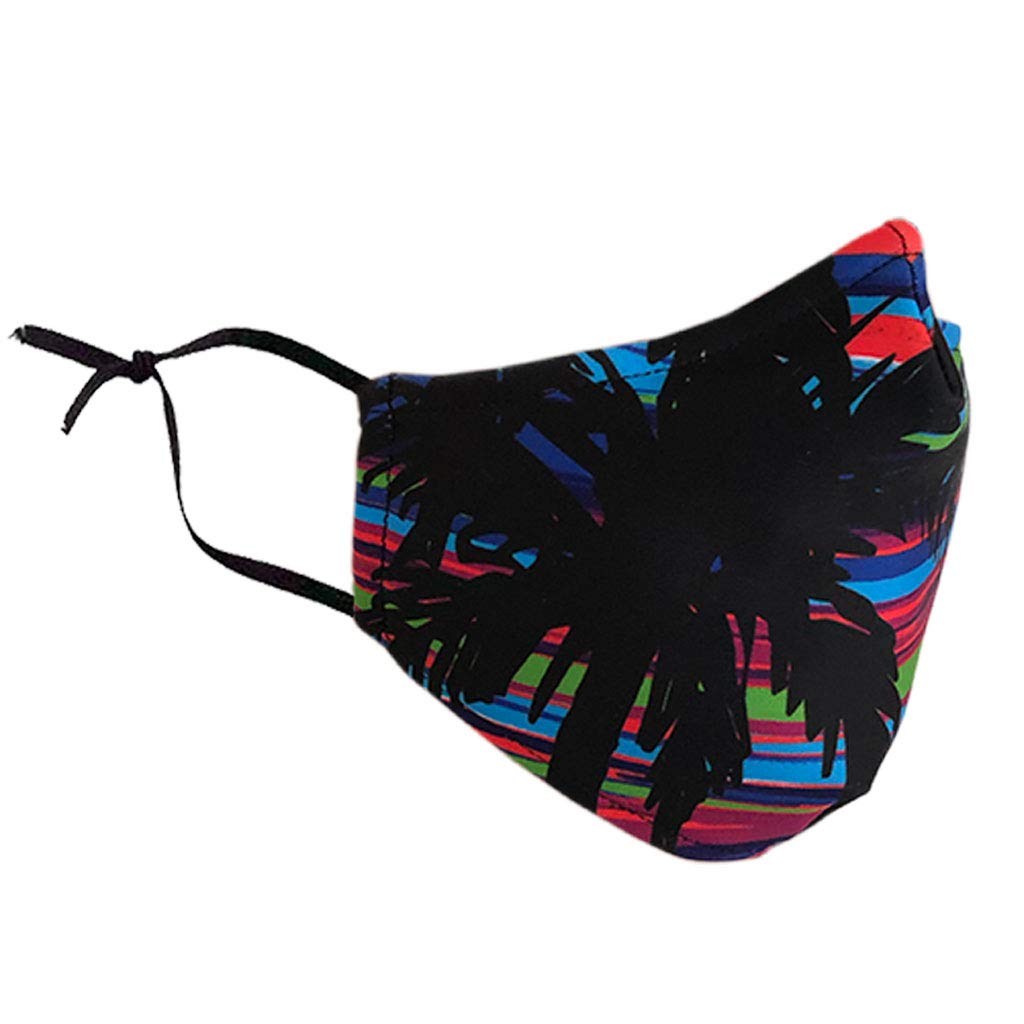 Delfina Stay Safe Reusable Face Mask Protection Washable Mouth & Nose Shield Breathable Anti Smoke Pollution Bike Motorcycle Sport (Palm)