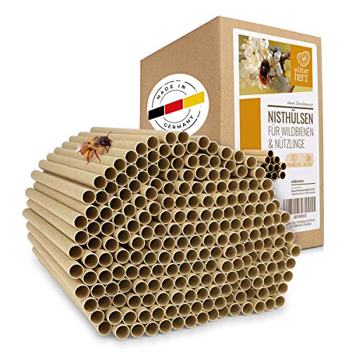 wild dier hart - 200 nestbuizen - Ø 6 mm voor wilde bijen - 100% ecologisch