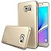 Ringke Slim Compatible with Galaxy Note 5 Case Extreme Lightweight & Thin Cover Snug-Fit Side to Side Edge Coverage Superior Coating for Note5- Royal Gold