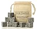 Social Tradition 9-Piece Natural Whiskey Soapstone Set in Pine Wood Case