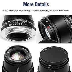TTArtisan 35mm F1.4 APS-C Manual Focus Lens for