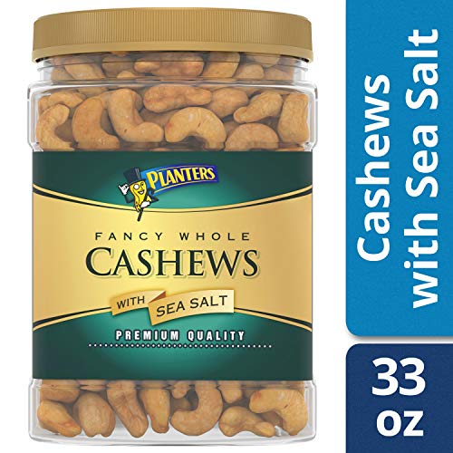 1 Planters+Fancy+Cashews+Salted+Container
