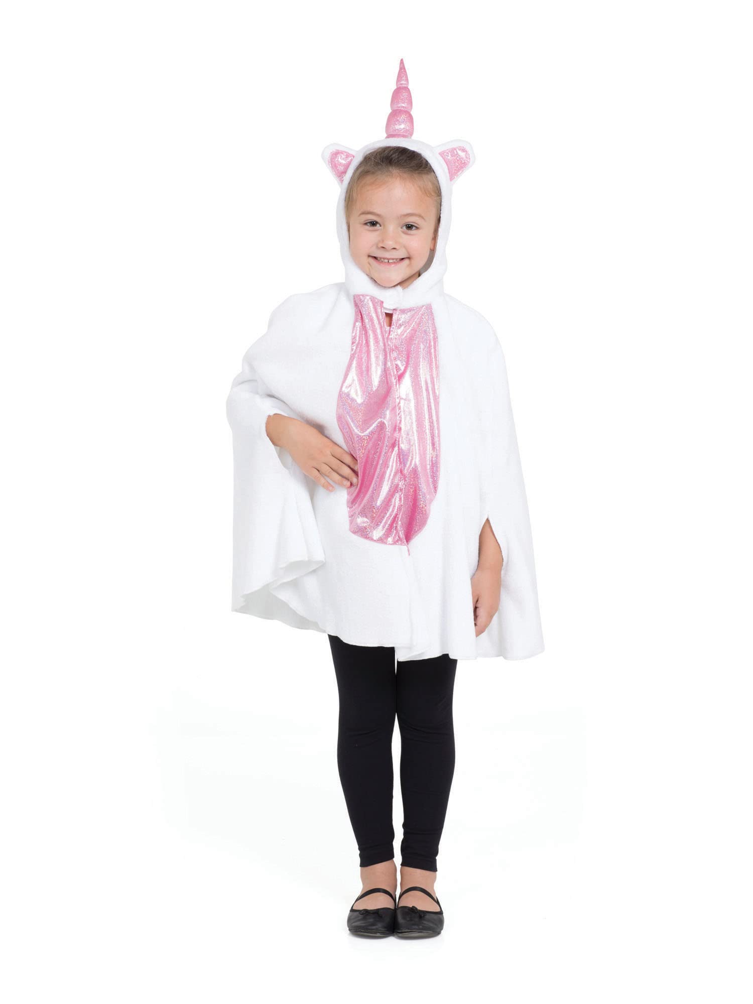 Bristol Novelty CF081 Unicorn Hoodie, Girls, One Size Halloween