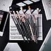 Eyeshadow Brush, Docolor 12 Pcs Eyebrow Kit Eye Makeup Brushes Set Concealer Eyeliner Eyebrow Cosmetic Blending Brush