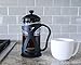 Internet's Best French Press | 1 Liter | 34 Oz | Coffee Maker Glass Body | Black