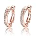 Unity-Link Hoop Earrings Set Fashion Earrings Jewelry for Woman Ear Button Round Circle Earrings for Pierced Ears