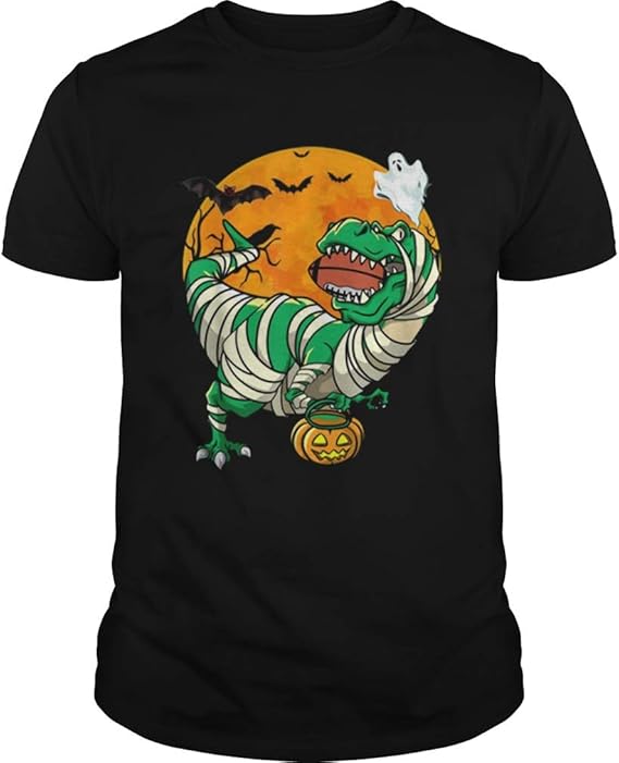 Awesome Football Player M.ummy T R.Ex D.inosaur Halloween ...