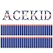 Acekid 200 Pcs 7.2cm Refill Foam Darts Bullet for Nerf N-strike Elite Series Blasters Kid Toy Gun Refill Pack Blue