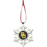 Baylor Bears Snowflake Christmas Ornament
