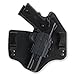 GALCO - KingTuk Deluxe Inside The Waistband Holster for S&W M&P Shield 9/40, Right Hand (Black) (KT652B)