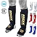 RDX MMA Shin Instep Foam Pads Support Boxing Leg Guards Muay Thai Foot Protective Kickboxing (CE Certified Approved by SATRA)