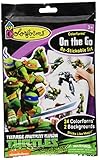Colorforms Brand Teenage Mutant Ninja Turtles On The Go Restickable Set