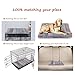 JoicyCo Dog Bed Large Crate Bed Mat 47″ Pet Beds Washable Anti-Slip Bottom Cat Beds Mattress Kennel Padthumb 3