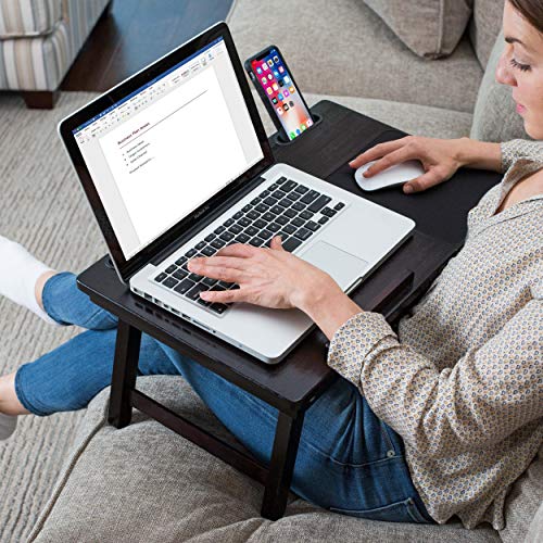BirdRock Home MultiTasking Laptop Bed Tray with Storage Drawer Lap