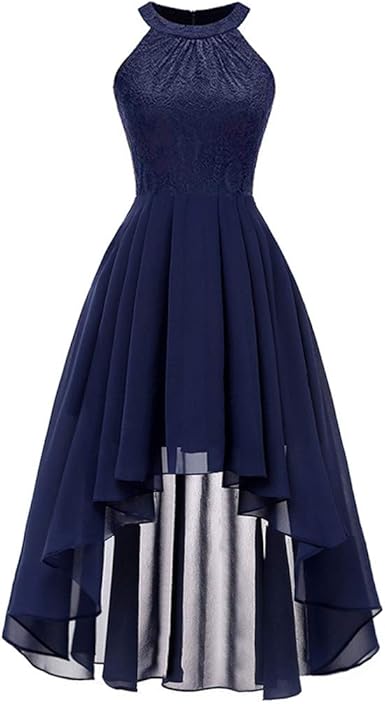 vestito corto davanti lungo dietro amazon