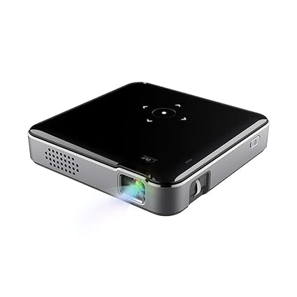 Mini proyector DLP 1080P 60 lúmenes ANSI Entrada de imagen HD USB ...