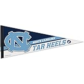NCAA University of North Carolina Premium Pennant, 12" x 30"