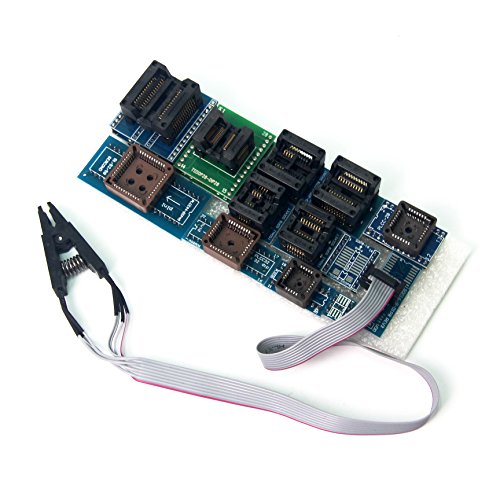 Signstek TL866CS Minipro Programmer + 21 Adapters + 21 IC Clip Clamp AVR PIC Bios MCU Flash EPROM Programmer - Thumbnail 4