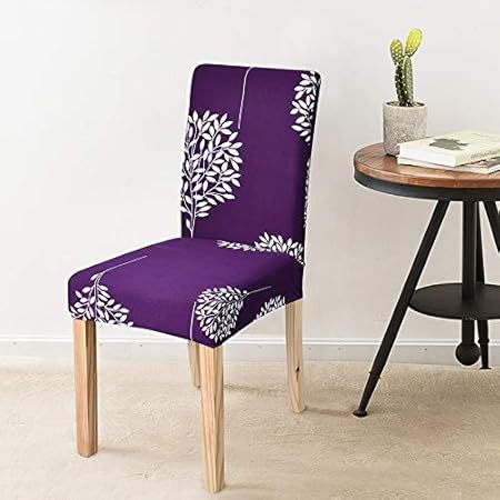 PCSACDF Küchenstuhlbezug Stretch sitzbezug Schonbezüge stuhlhaus