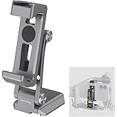 SMALLRIG Metal Phone Mount with Baseplate for Arca-Swiss,Compatible for DJI RS 4 Mini & RS 3 Mini, Phone Mount Adapter Support Free Adjustment Joints, Phone Tripod Mount for iPhone 17/16/15-5338