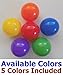 Pack of 300 pcs Crush-Proof non-PVC Plastic Ball Pit Balls in 5 Colors - Phthalate Free 3.1
