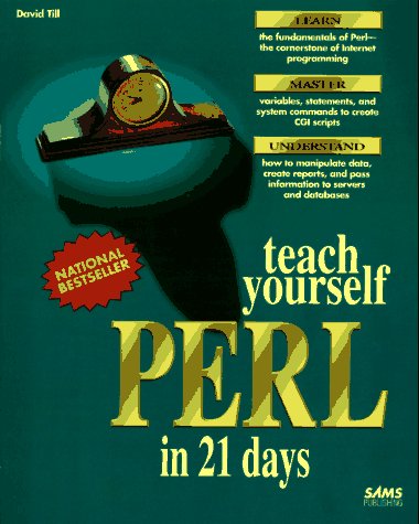 Teach Yourself Perl in 21 Days by David Till (Paperback)