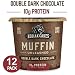 Kodiak Cakes Minute Muffins, Double Dark Chocolate, 2.36 Ounce (Pack of 12) (Packaging May Vary) primary