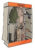 Scent Crusher Flexible Hunter Closet with Ozone Generator, Destroys Odors Within 30 mins, Great for Storage in Basements, Garages & Hunting Camps
