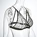 FAPIZI ♥ Lingerie ♥ Women Lingerie Floral Sheer Lace Bra Top Seamless Bralette Cup Wireless Bra (XL, Army Green)