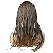 Aimole Long Braiding Crochet Hair Fully Hand Tied Twist Braided With Headband Half Wig(6T24B)