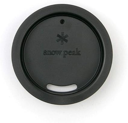 Amazon Com Lid For Snow Peak Titanium 300 Ml Mug Black Camping Mugs Sports Outdoors