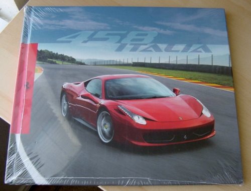Official Ferrari 458 Italia Hardcover Brochure NEW