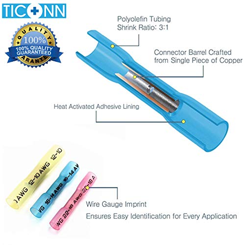 2 TICONN+Connectors+Waterproof+Electrical+Automotive